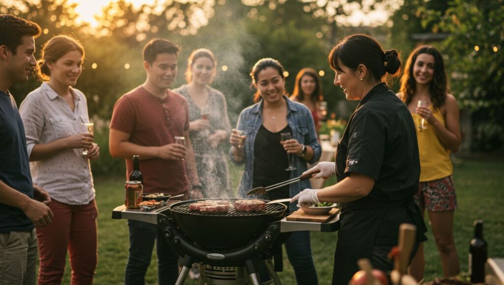 Weber Grill Demonstration