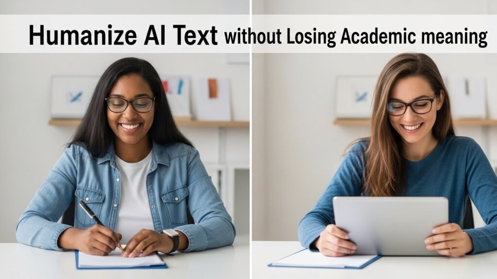 How students humanize AI text without losing academic meaning