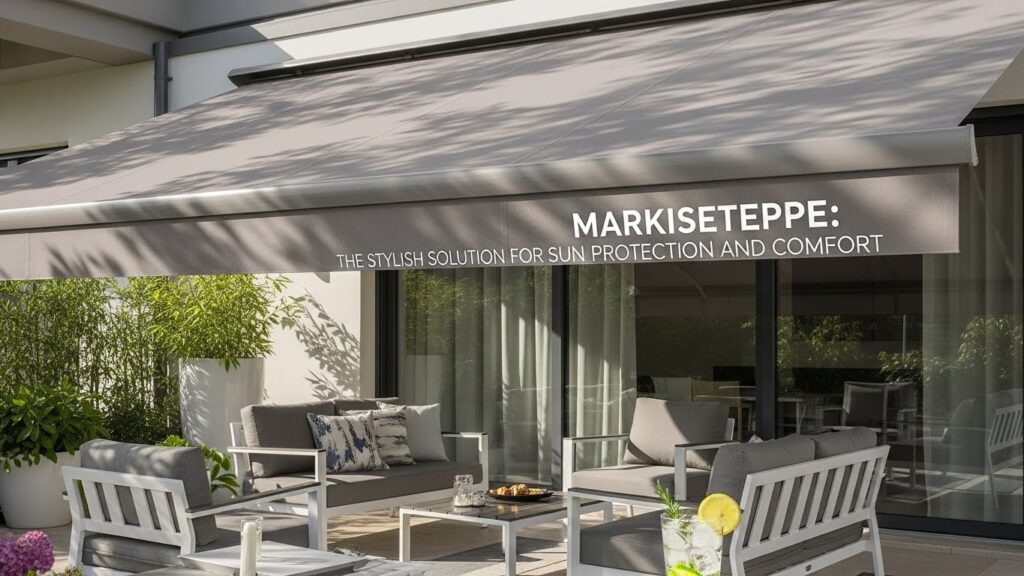 Markiseteppe: The Stylish Solution for Sun Protection and Comfort