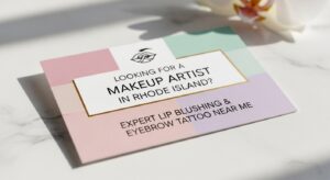 Looking for a Makeup Artist in Rhode Island? Expert Lip Blushing & Eyebrow Tattoo Near Me